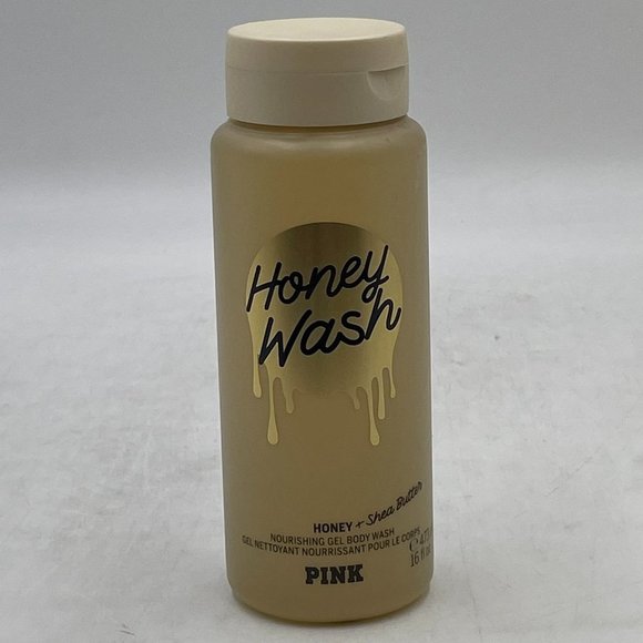 PINK Honey Wash Honey & Shea Butter Nourishing Gel Body Wash 16fl oz - Picture 1 of 5